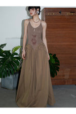 Goblincore Sleeveless Dress cottagecoreclothes