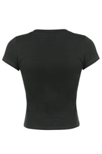 Fairy Grunge Floral Print T-shirt cottagecoreclothes