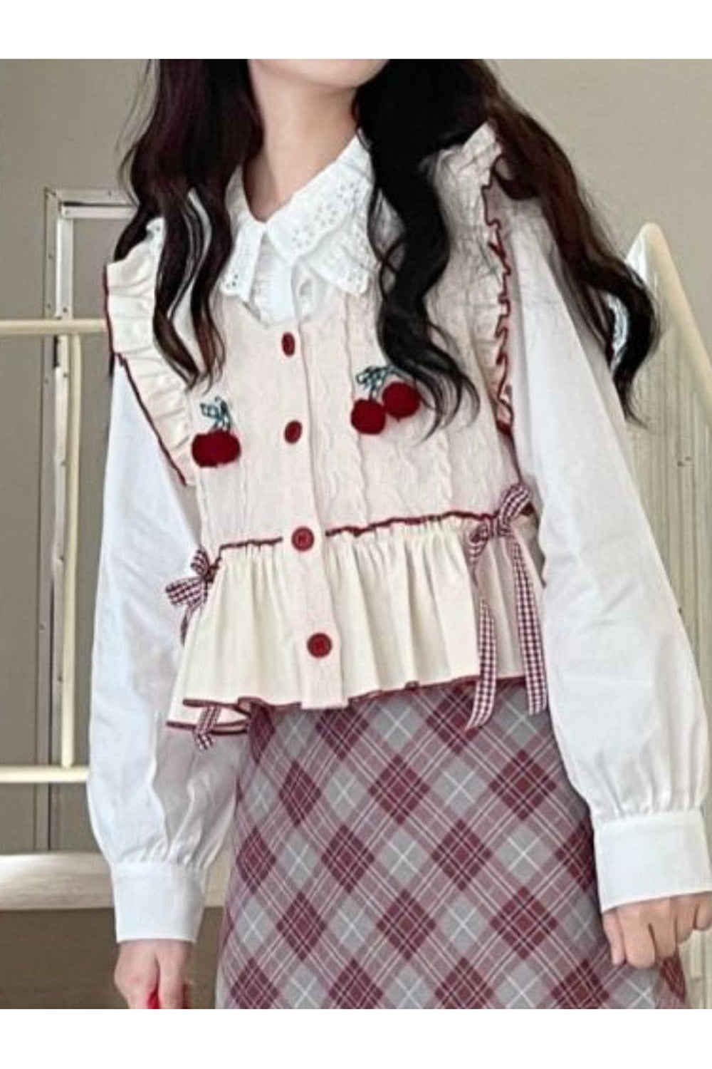 Retro Knit Fall Sweater cottagecoreclothes