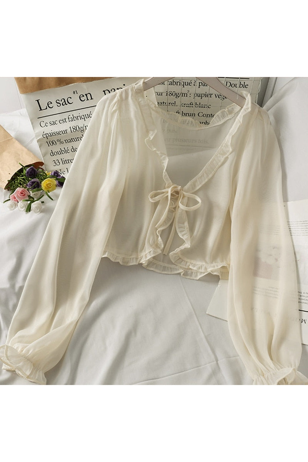 Fairycore Thin Breathable Blouse cottagecoreclothes