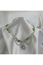 Fairycore Natural Stone Necklace cottagecoreclothes