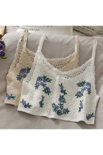Cottagecore Knit Crop Top cottagecoreclothes