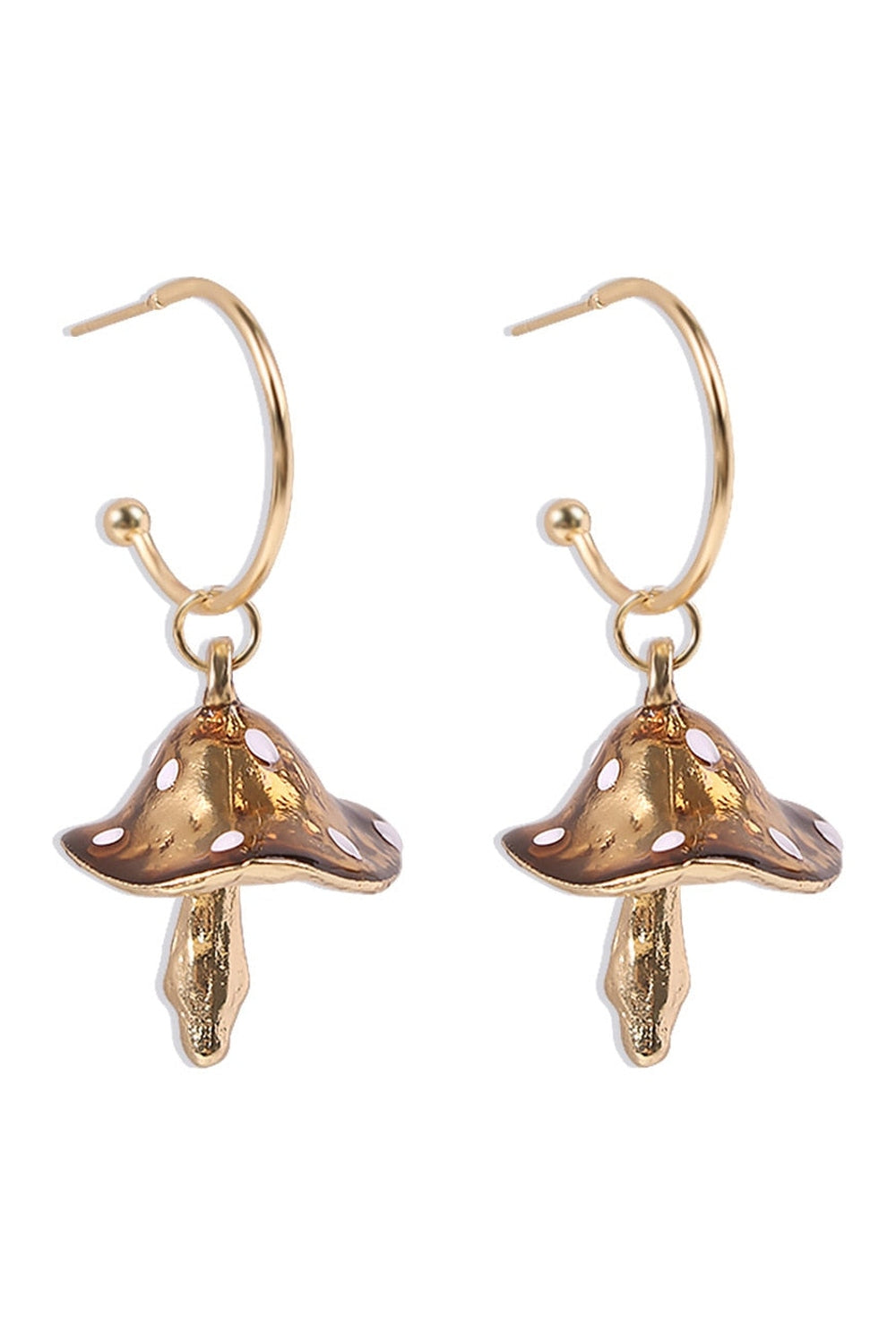 Goblincore Mushroom Earrings cottagecoreclothes