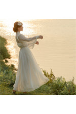 Fairycore Cottage Chiffon Dress cottagecoreclothes