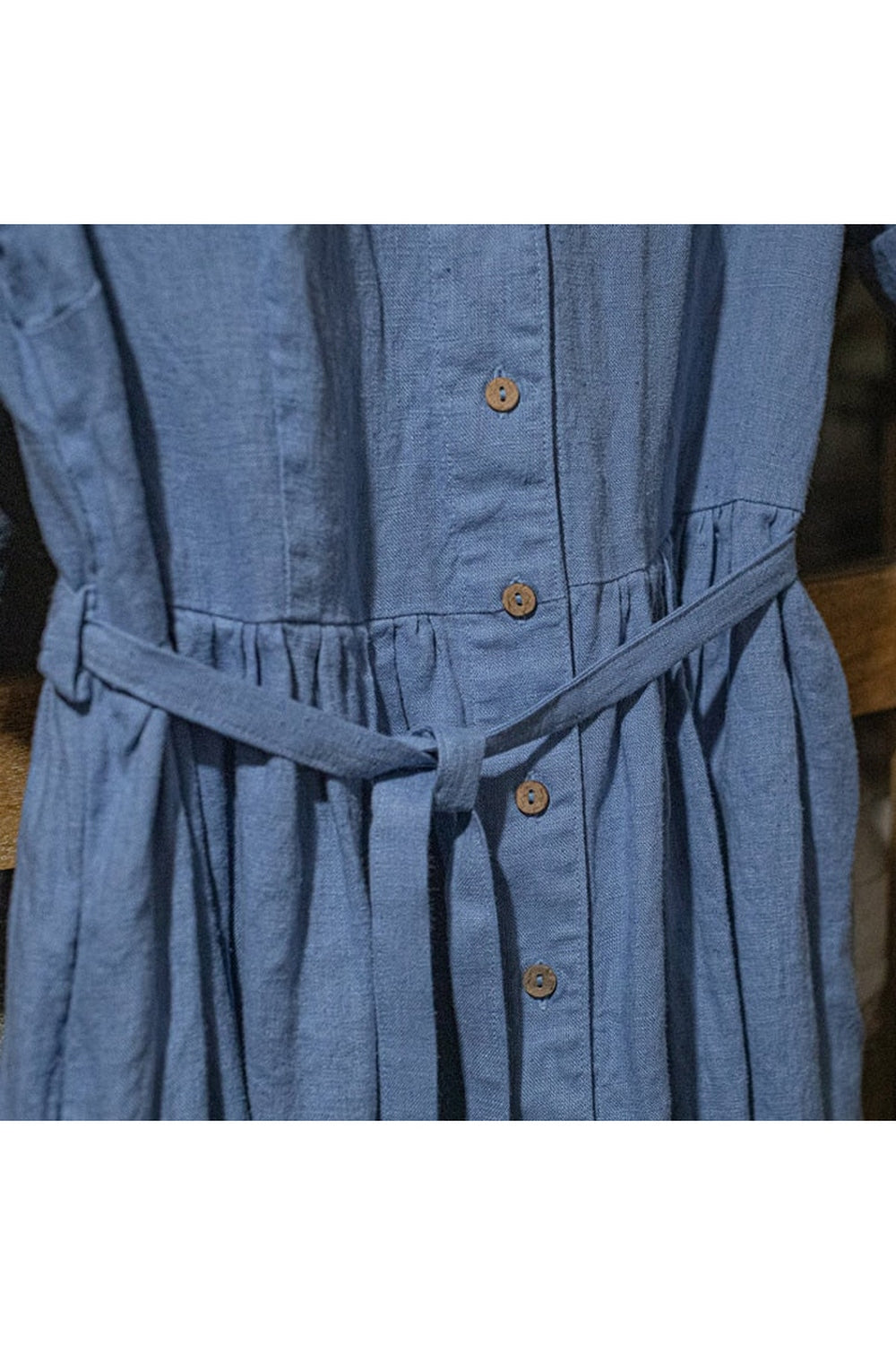 Retro Cotton Linen Dress cottagecoreclothes