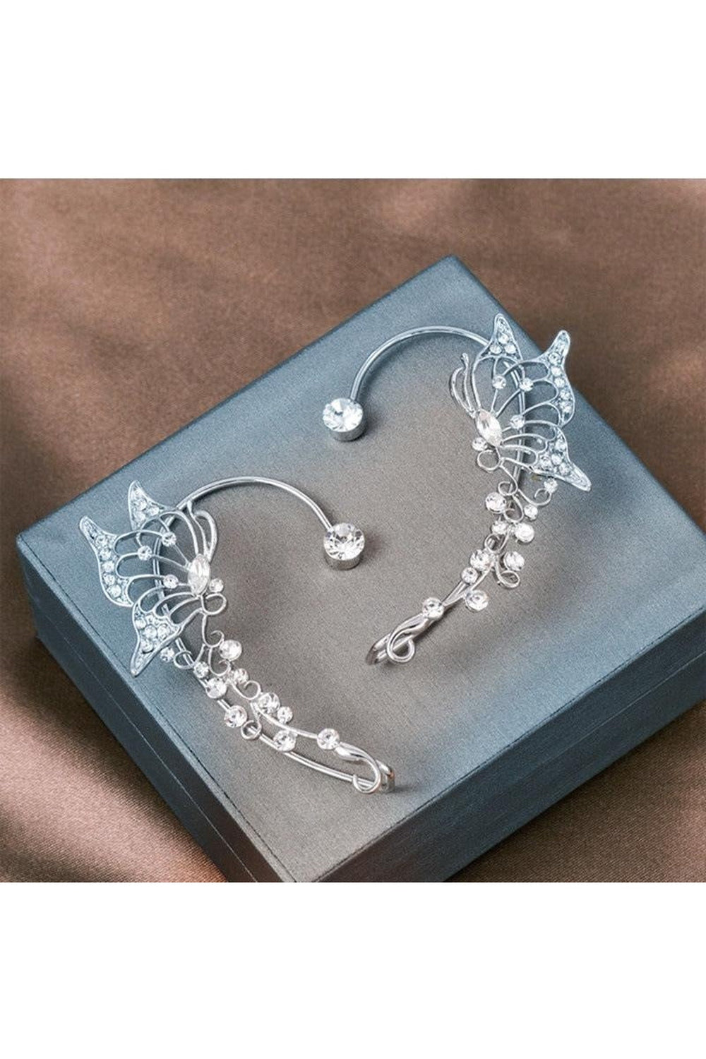 Fairycore Butterfly Ear Cuff Elf Earring cottagecoreclothes