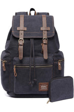 Goblincore Retro Canvas Backpack cottagecoreclothes