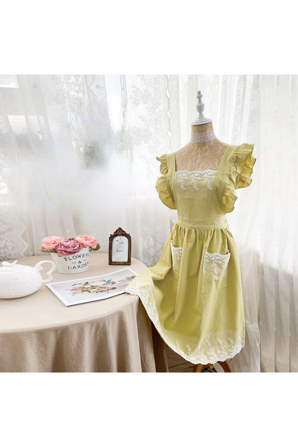 Fairy Vintage Apron Dresses cottagecoreclothes