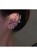 Fairycore Butterfly Ear Cuff Elf Earring cottagecoreclothes