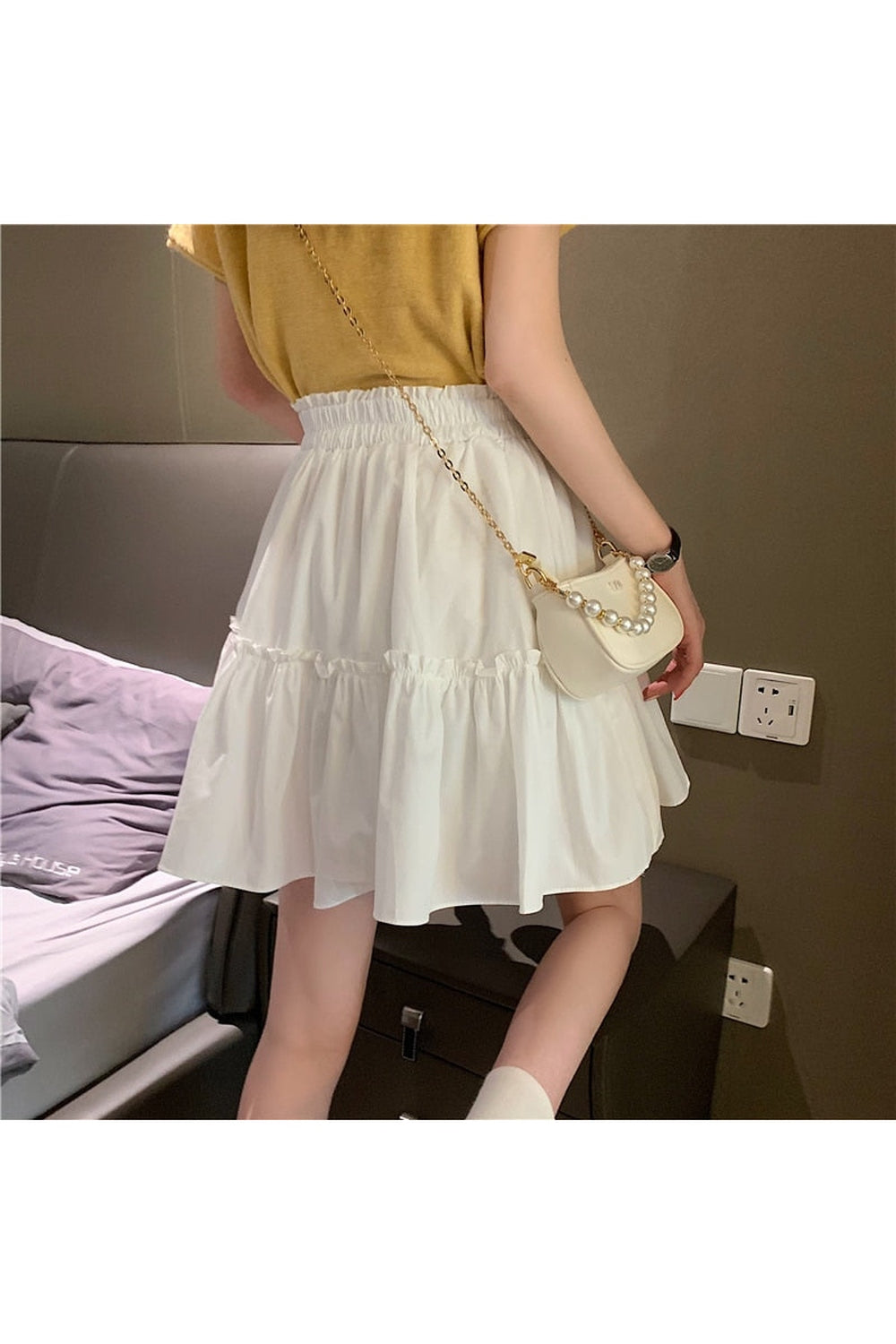 Fairycore A Line Pleated Skirt cottagecoreclothes