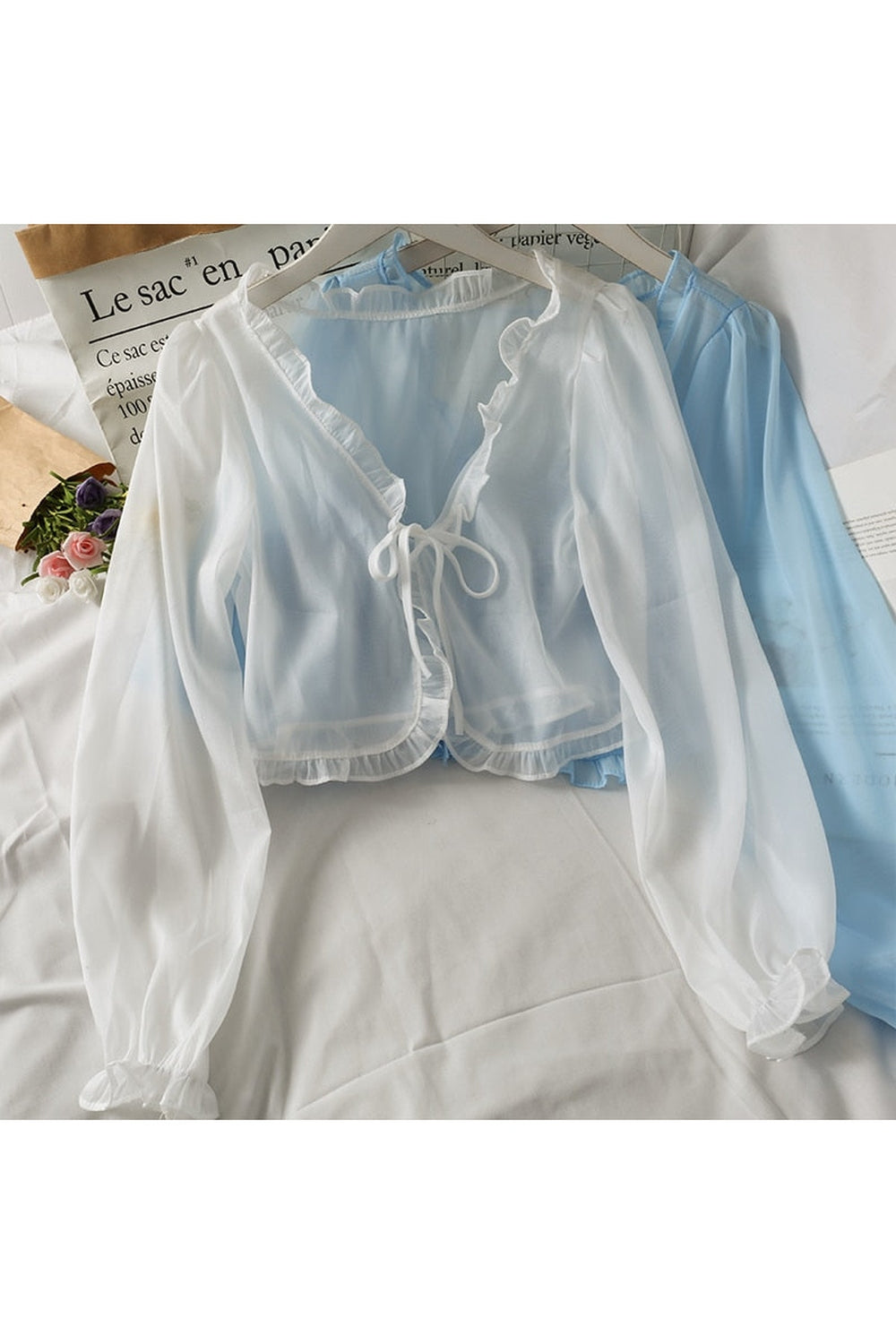 Fairycore Thin Breathable Blouse cottagecoreclothes