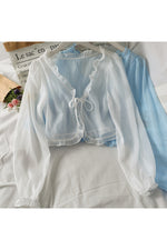Fairycore Thin Breathable Blouse cottagecoreclothes