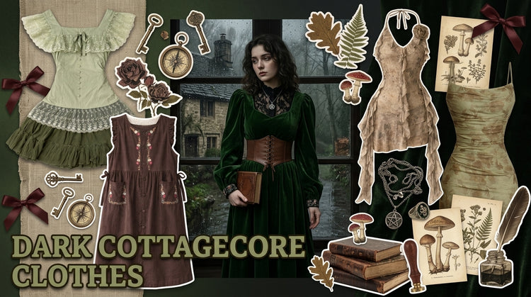 Dark Cottagecore Clothes