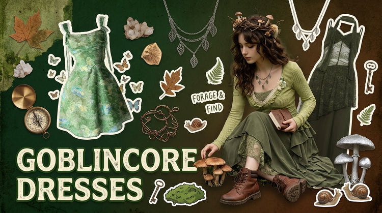 Goblincore Dresses