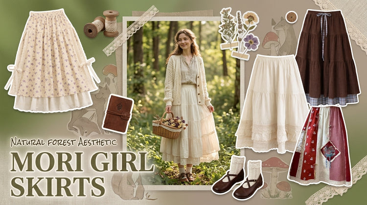 Mori Girl Skirts
