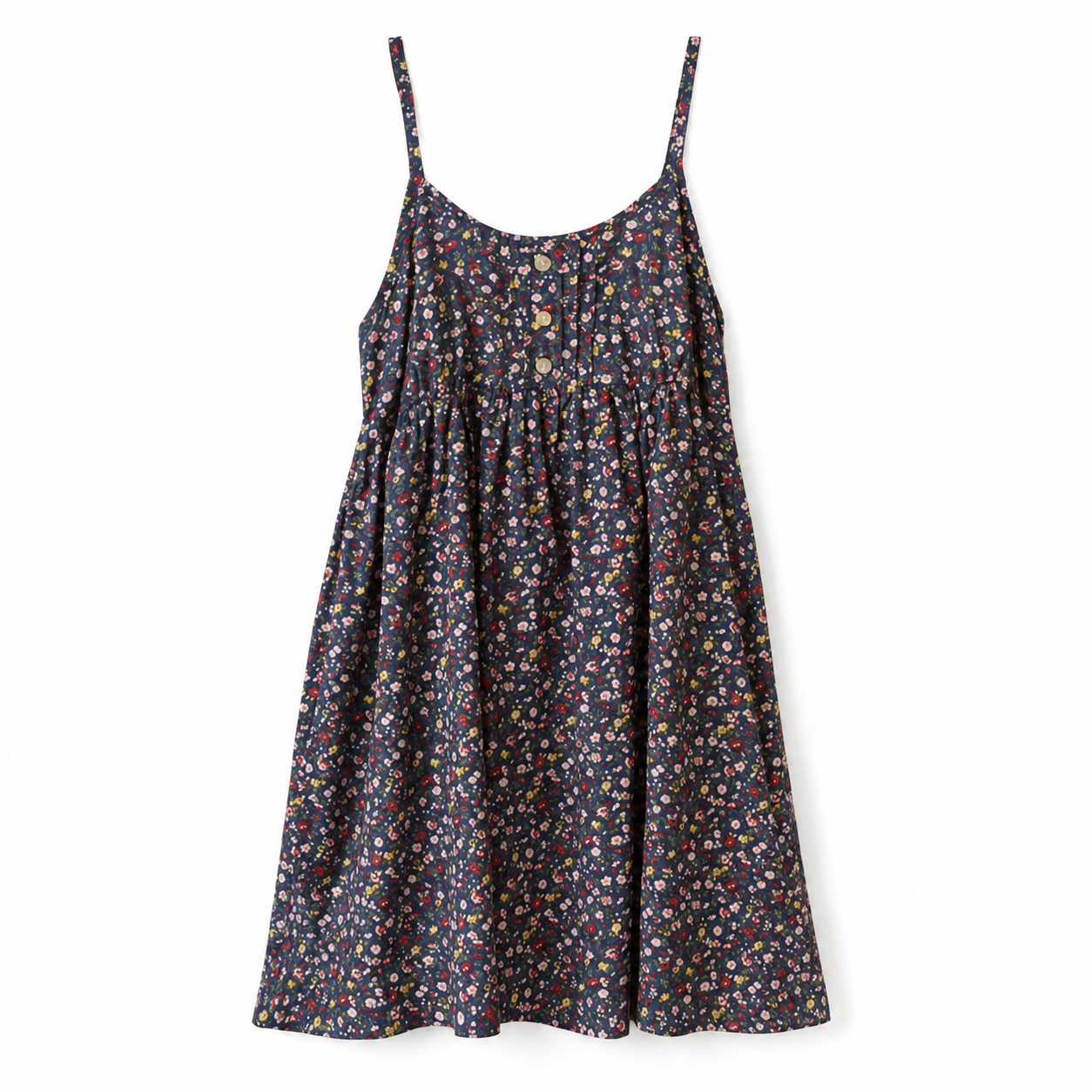 Dark Cottagecore Moss Garden Sundress