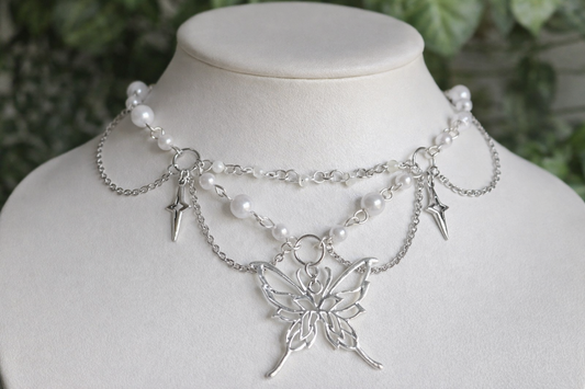 Fairycore Butterfly Wings Necklace