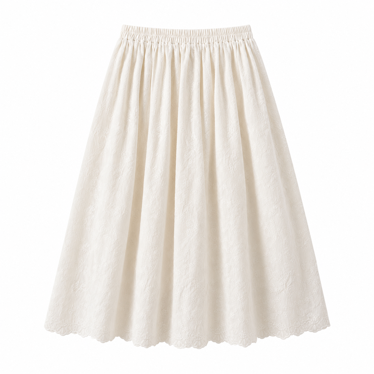 Pink Patchwork  Cottagecore Skirt