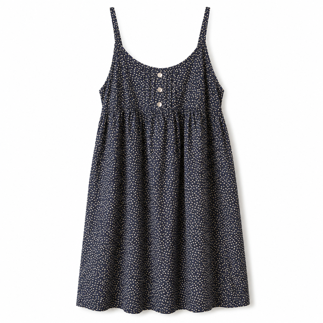 Dark Cottagecore Moss Garden Sundress