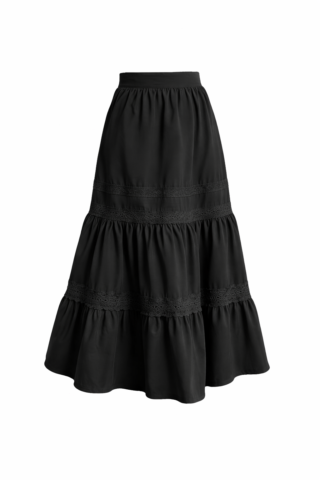 Goblincore Green Long Skirt