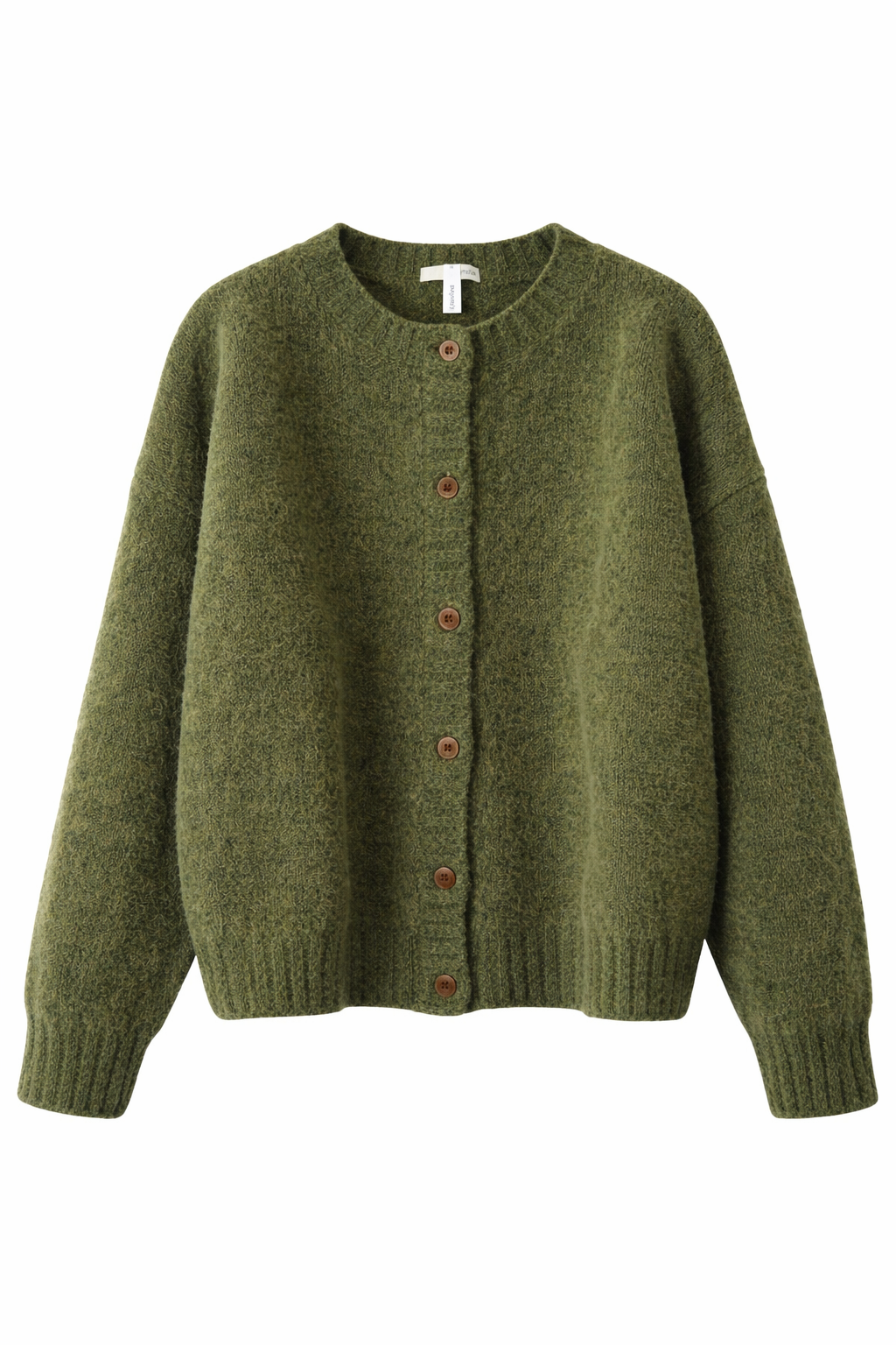 Goblincore Mossy Hollow Knit Cardigan