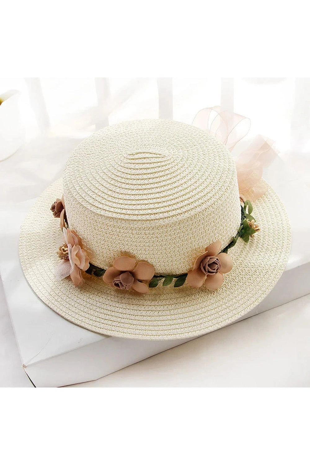 Floral Halo Straw Hat Collection