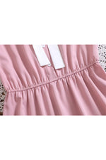 Blush Charm Peter Pan Collar Dress