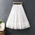Cottagecore Lace Stitching Under-Dress Cotton Skirt