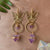 Fairycore Golden Butterflies Earrings