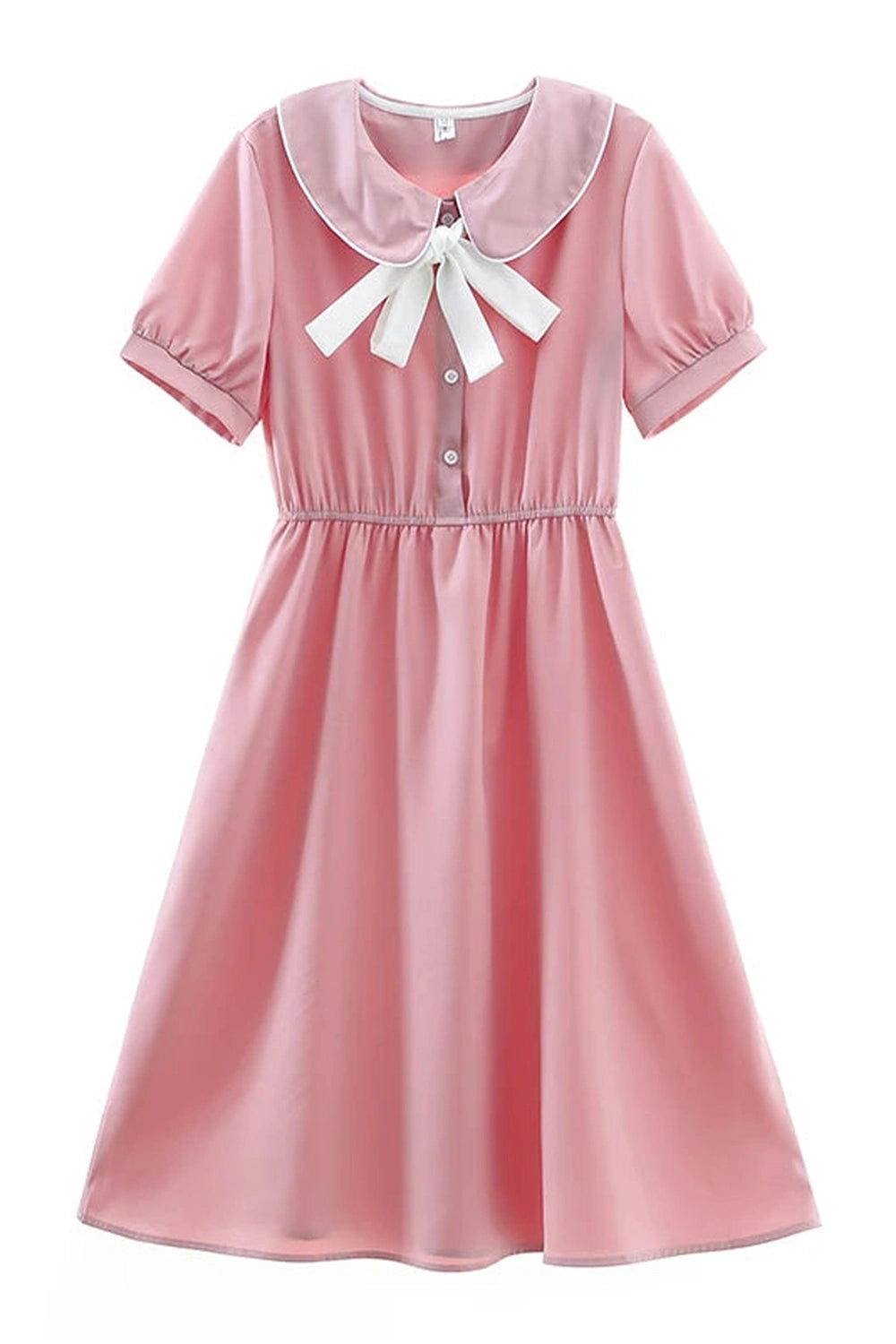 Blush Charm Peter Pan Collar Dress