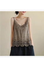 Vintage Lace Camisole Base Tank Top