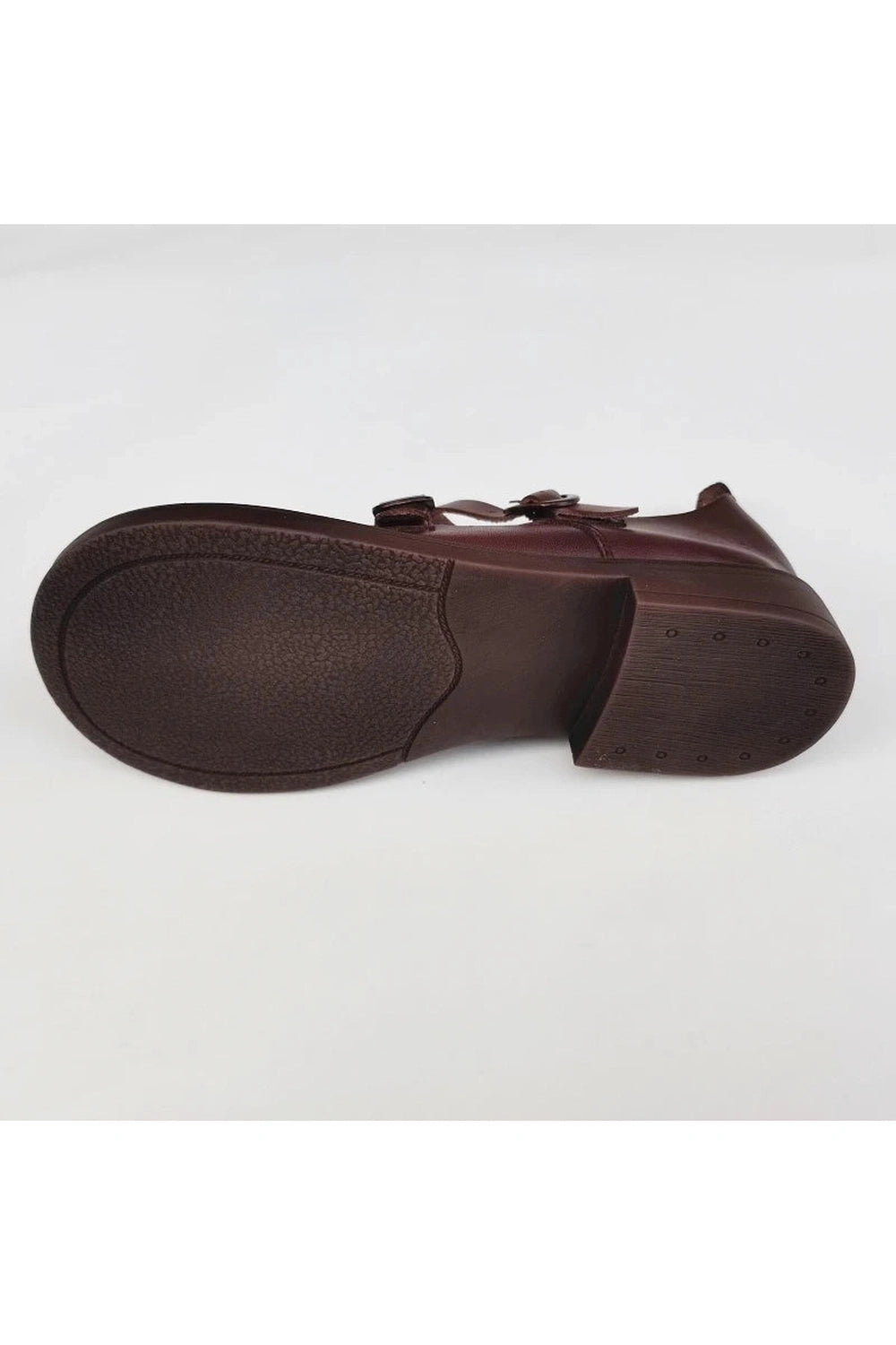 Retro Art Leather Flat Shoes cottagecoreclothes