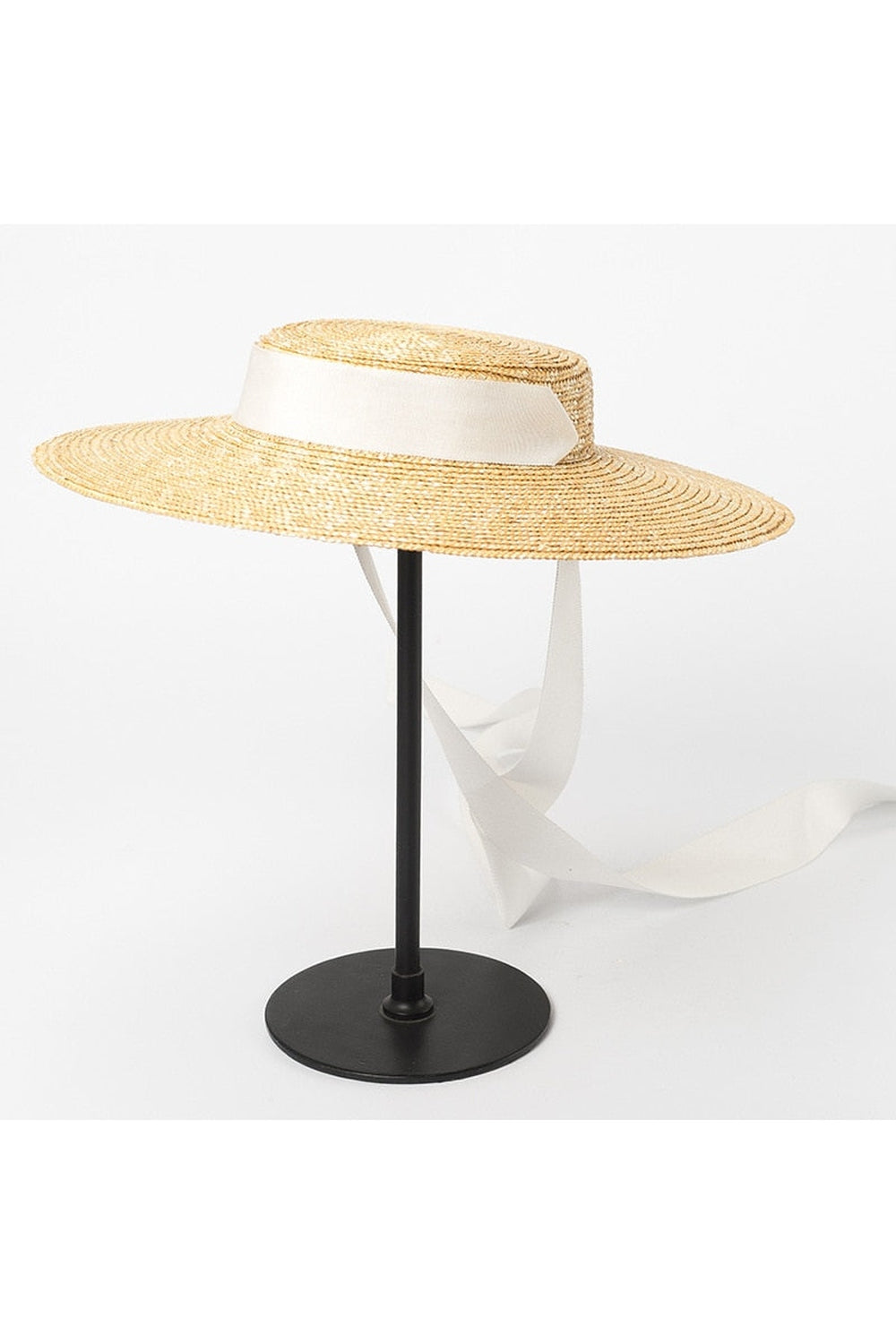 Cottagecore Wide Brim Ribbon Beach Hat cottagecoreclothes