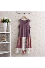 Vintage Mauve Medley Dress