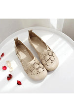 Retro Carved Baotou Shoes