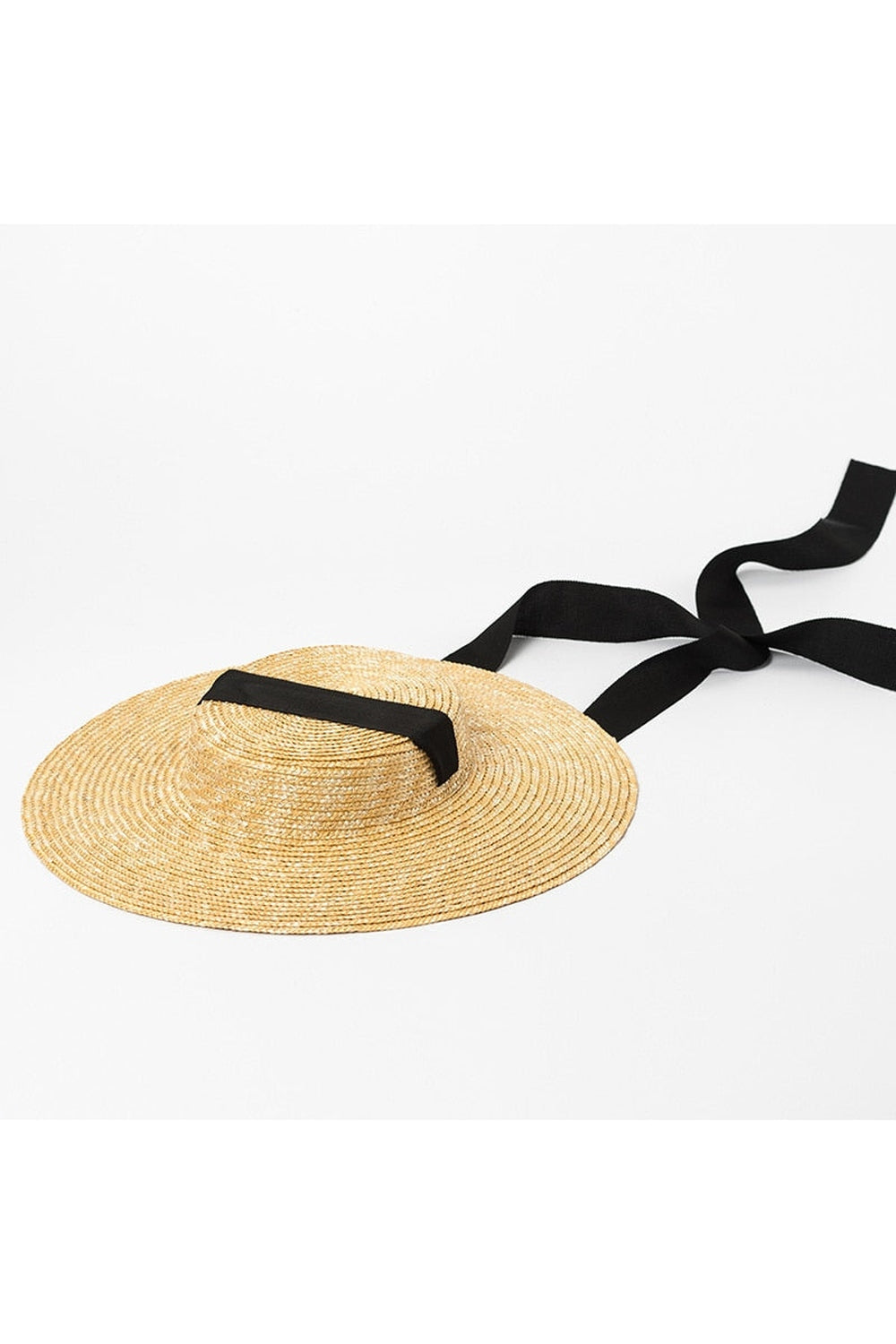 Cottagecore Wide Brim Ribbon Beach Hat cottagecoreclothes