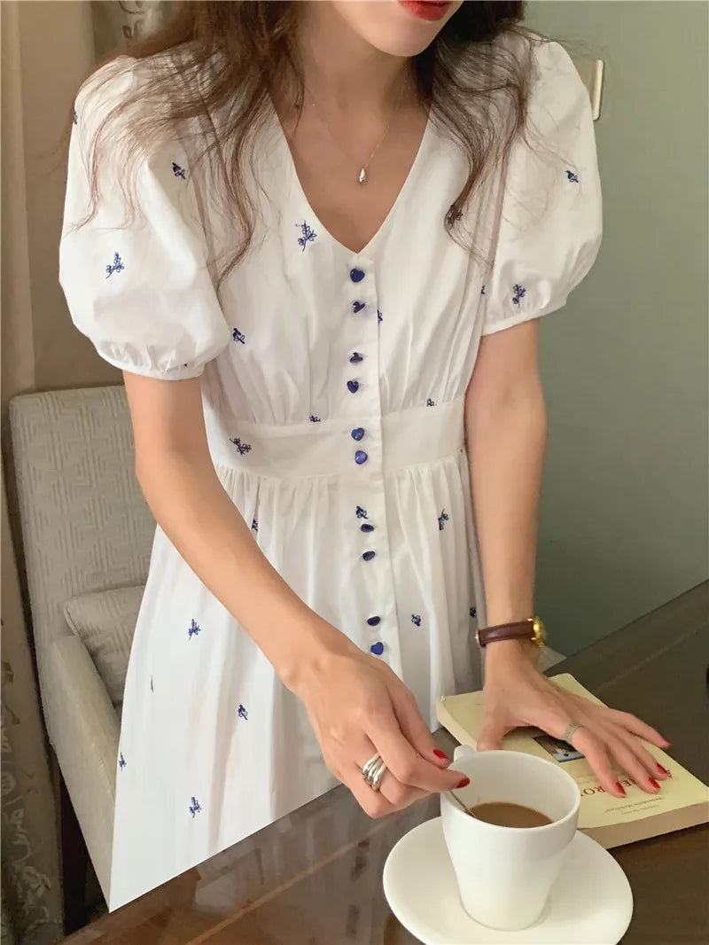 Cottagecore Midi Dress