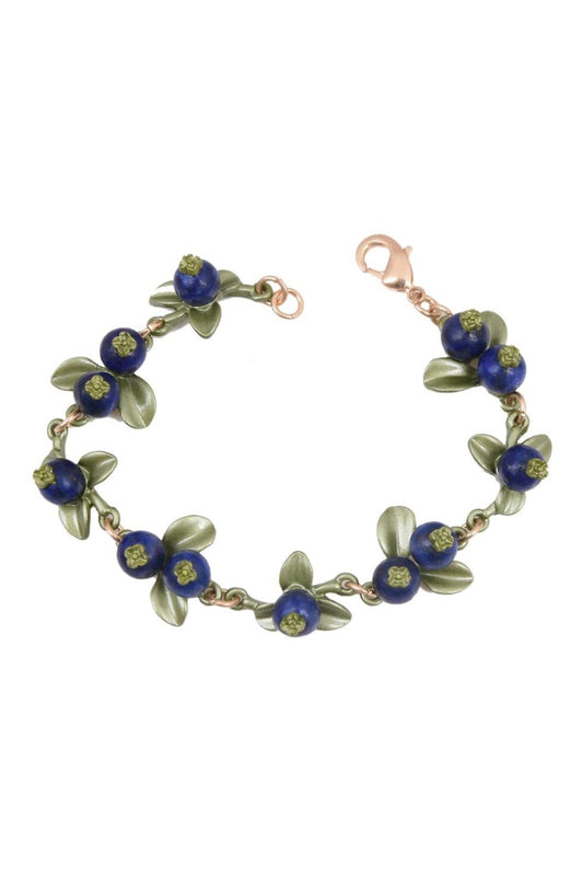 Goblincore Blueberry Pearl Bracelet cottagecoreclothes