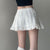 Minifaldas de hadas de encaje con lazo blanco
