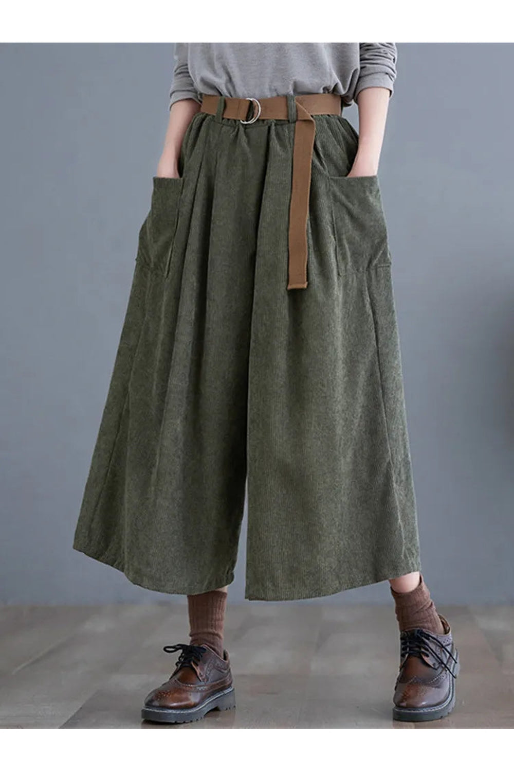 Vintage Corduroy Pants High Waist cottagecoreclothes