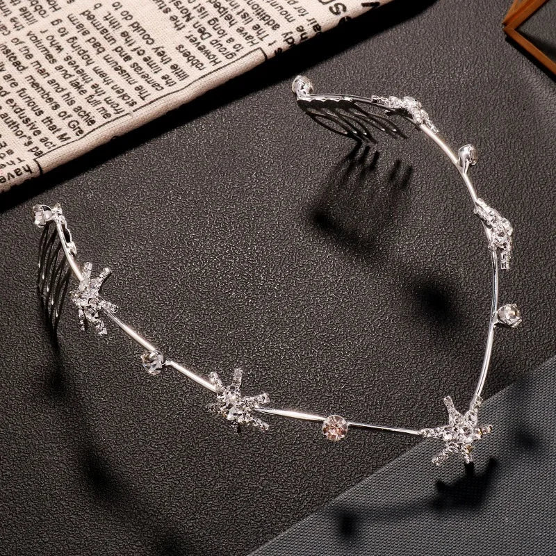 Ethereal Crystal Constellation Hair Pin