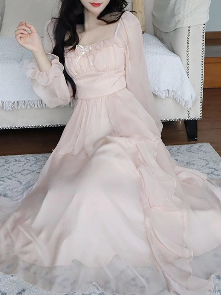 Ethereal Bloom Midi Dress