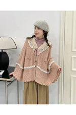 Mori Girl Knit Lace Fall Cardigan