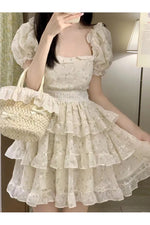 Country Elegance Tiered Dress