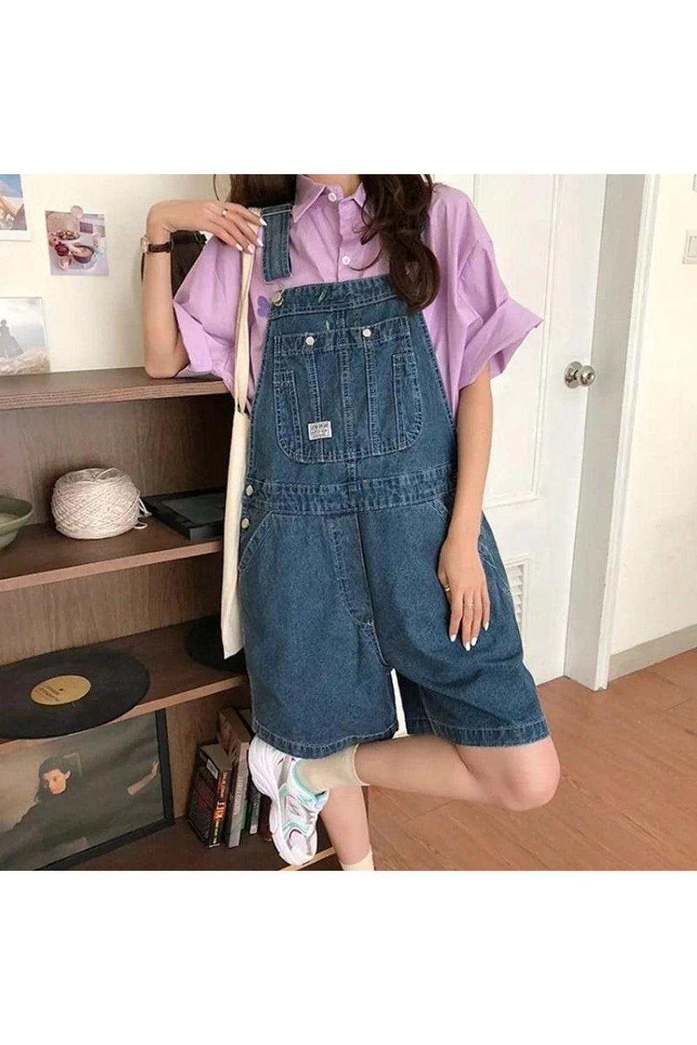 Vintage Relaxed Fit Overalls