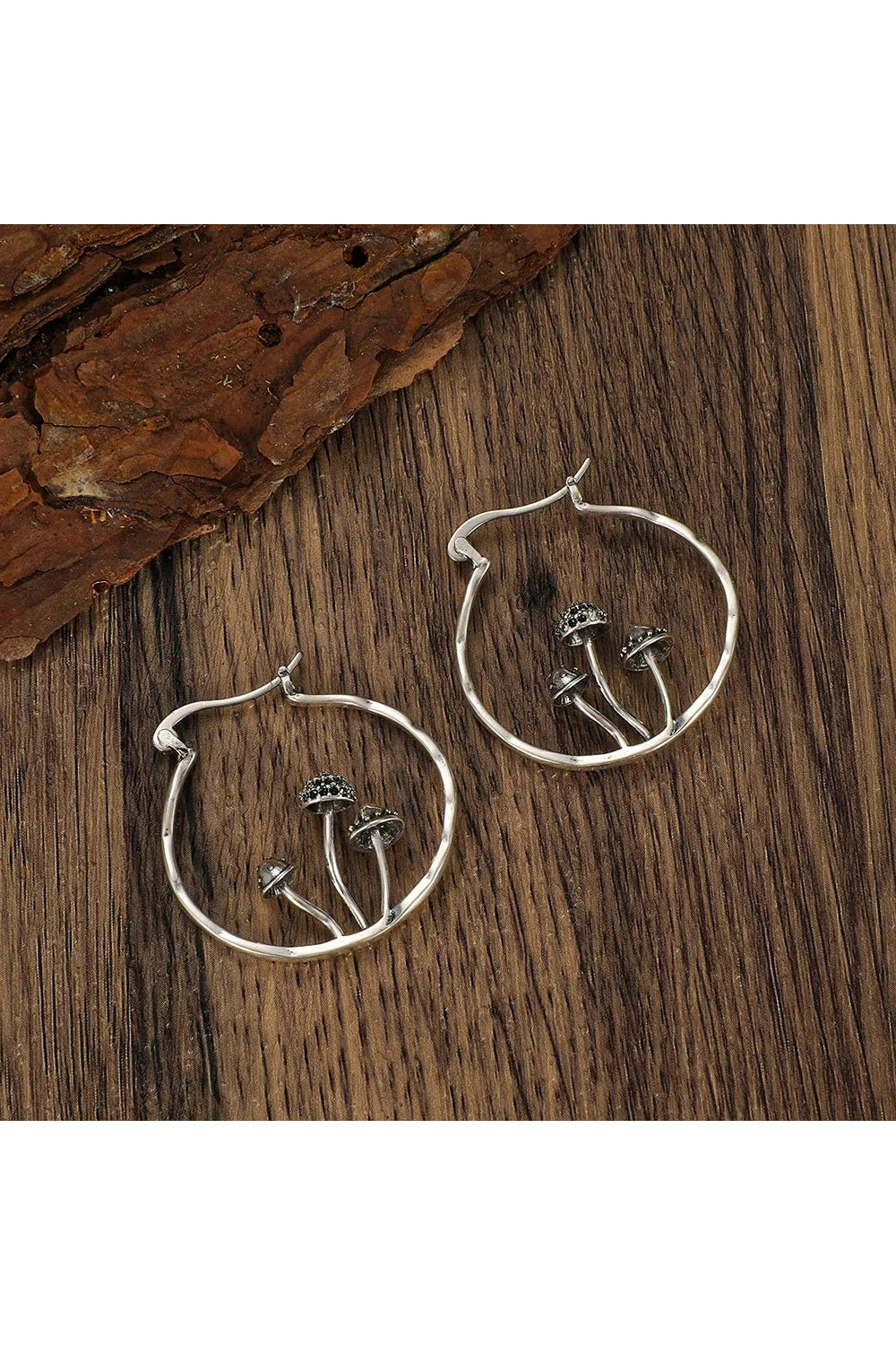 Mystic Forest Hoop Earrings