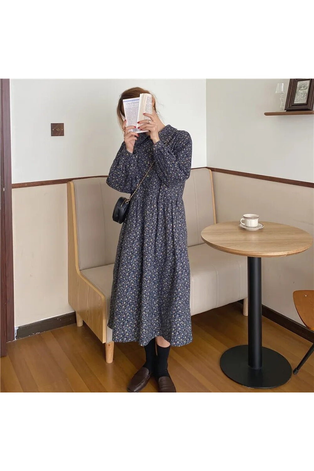 Elegant Maxi Shirt Dress cottagecoreclothes