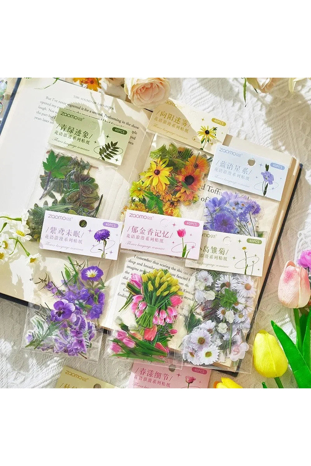 Fresh Flowers Stickers