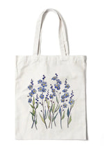 Floral Canvas Tote Bag