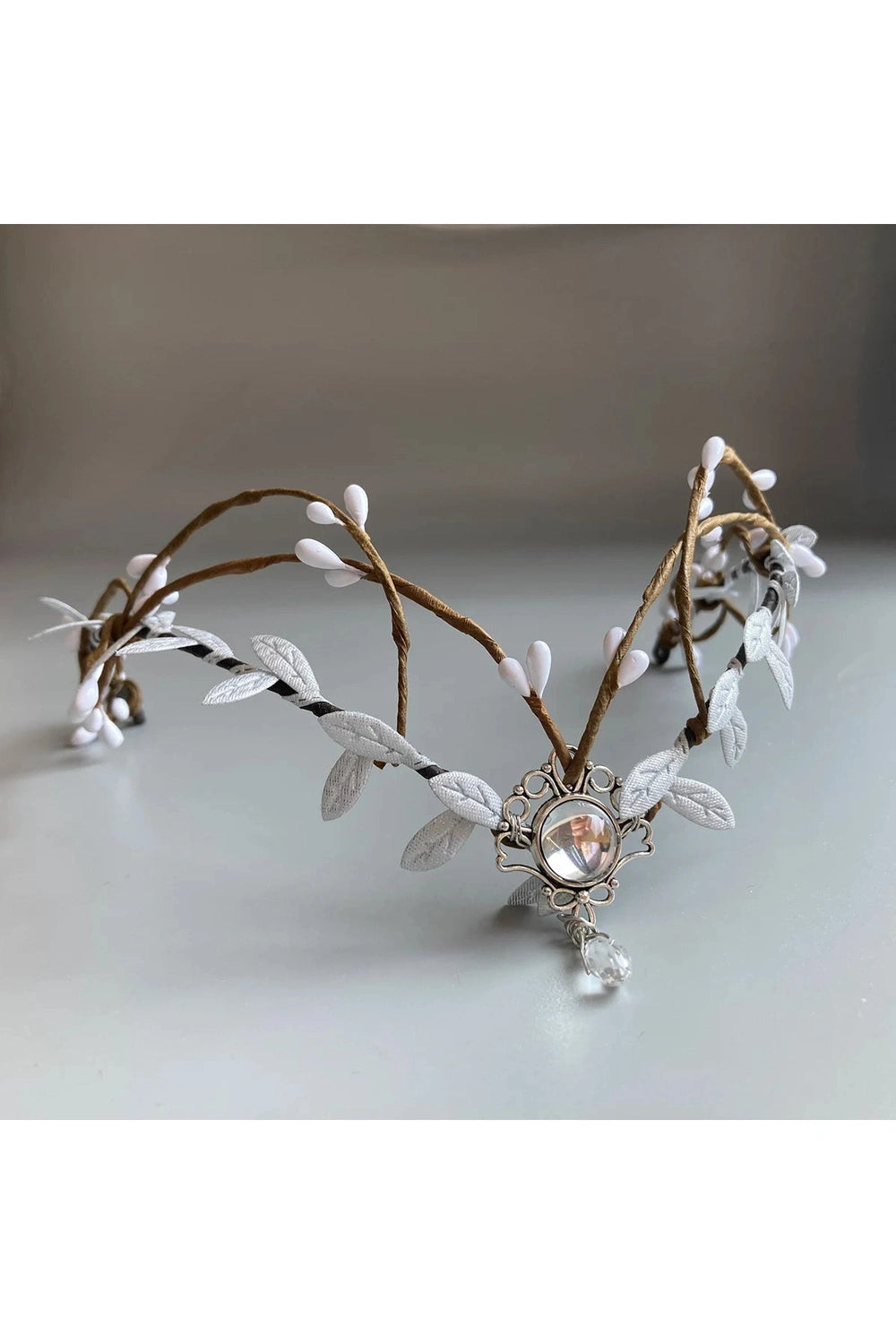 Fairycore Blue Blossom Crown cottagecoreclothes